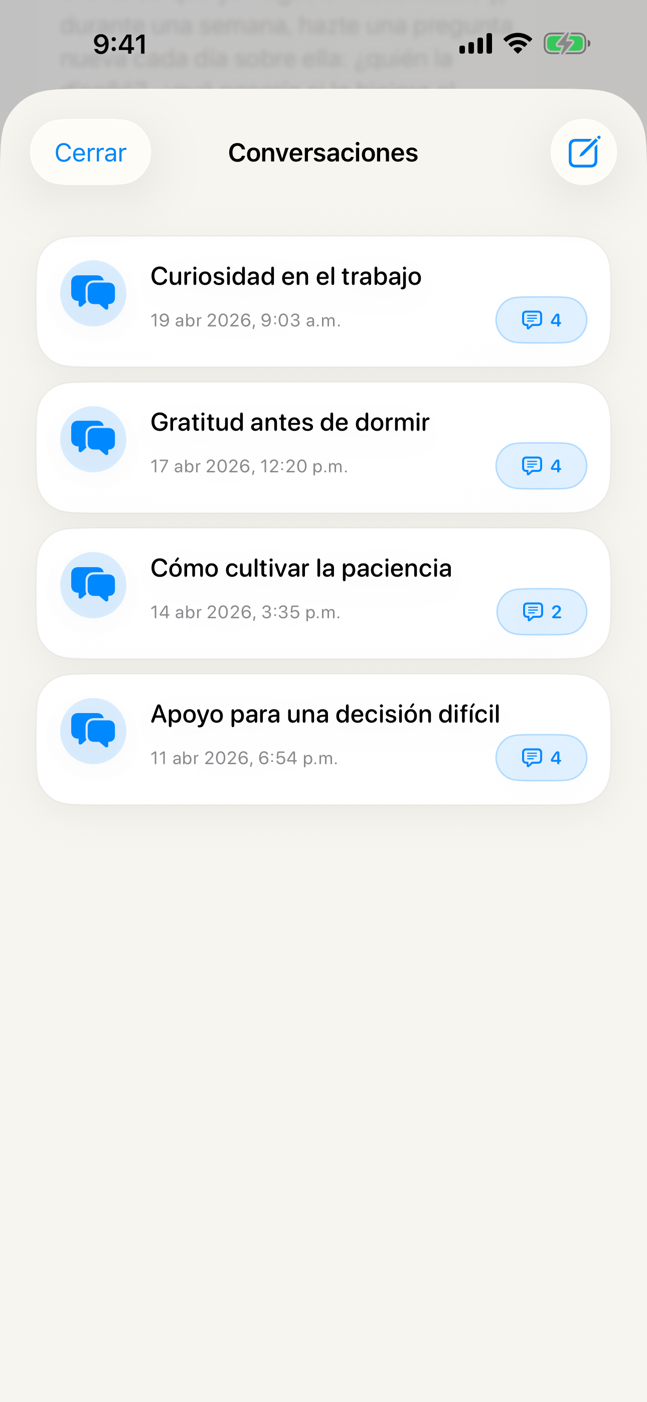 Conversaciones