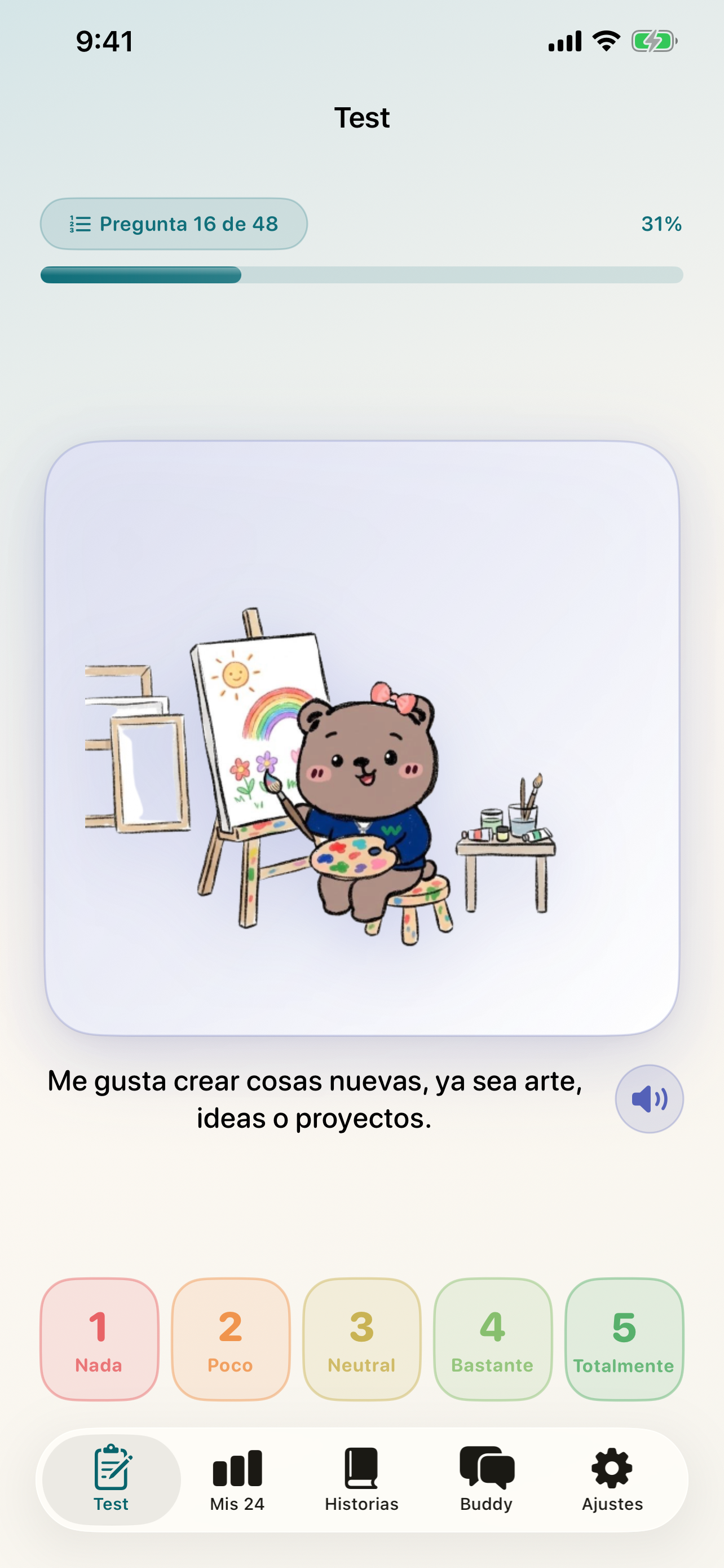 Test de fortalezas